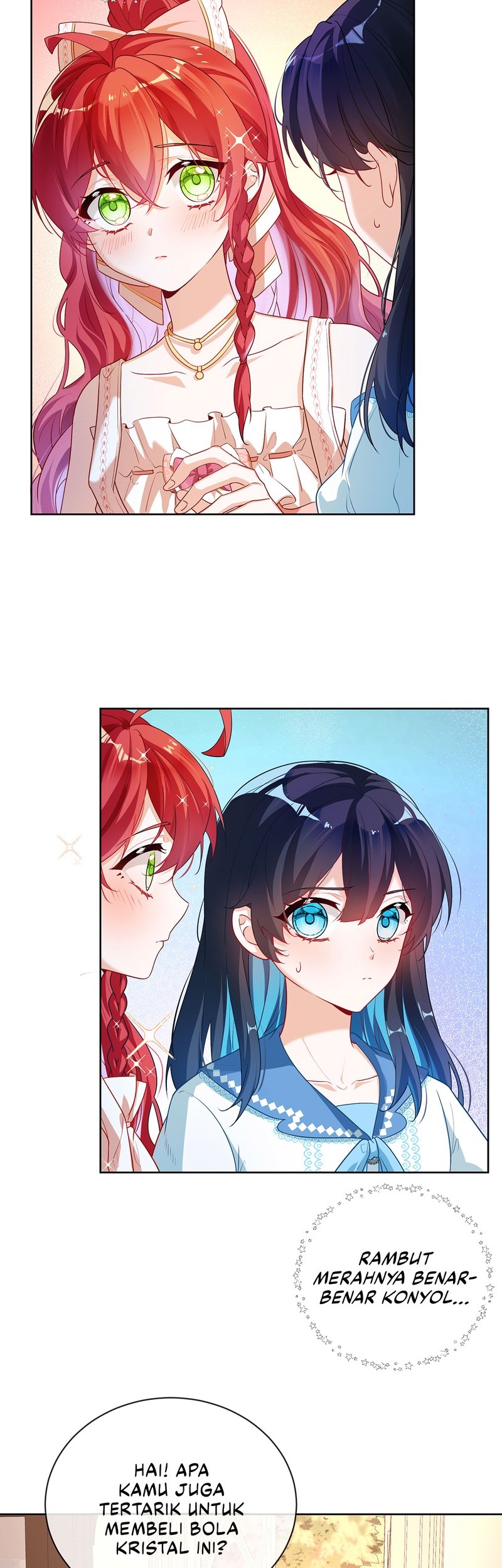 Manhwa The Villainess and Miss Demon Lord Chapter 3 gambar nomor 2