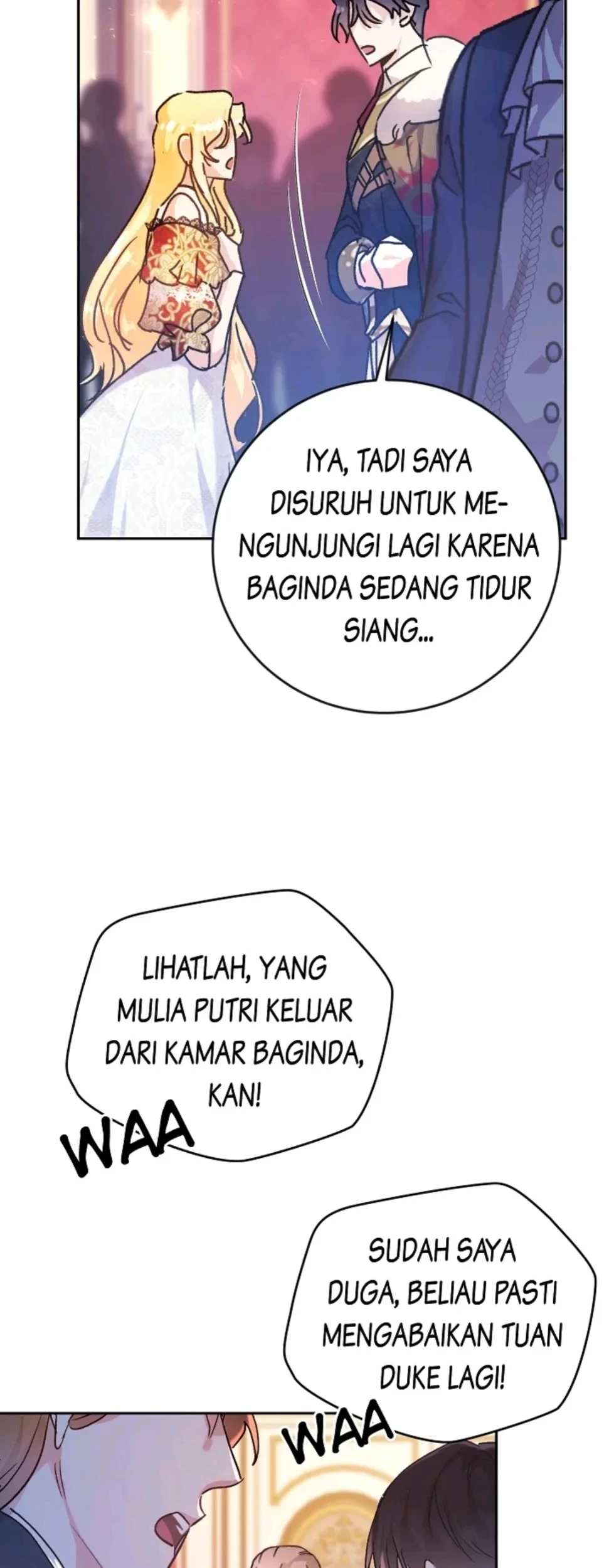 The Villainess Is a Marionette Chapter 4 Gambar 26