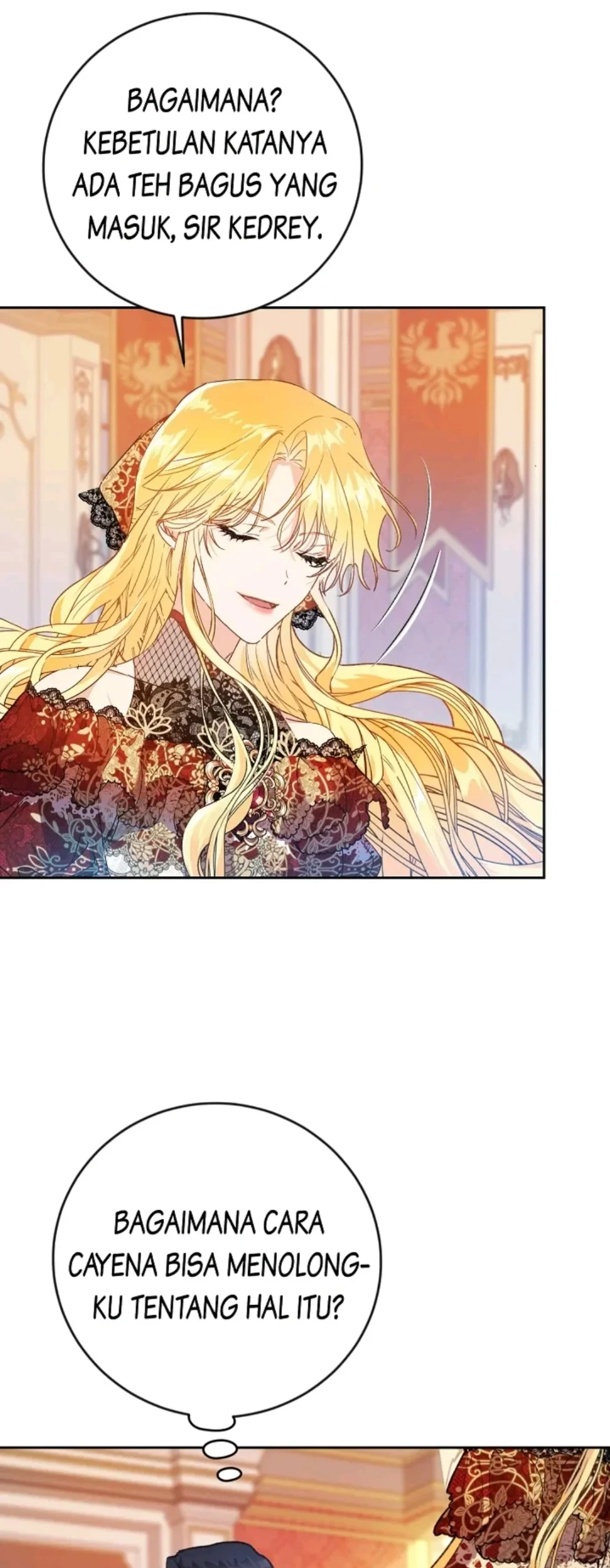 The Villainess Is a Marionette Chapter 4 Gambar 34