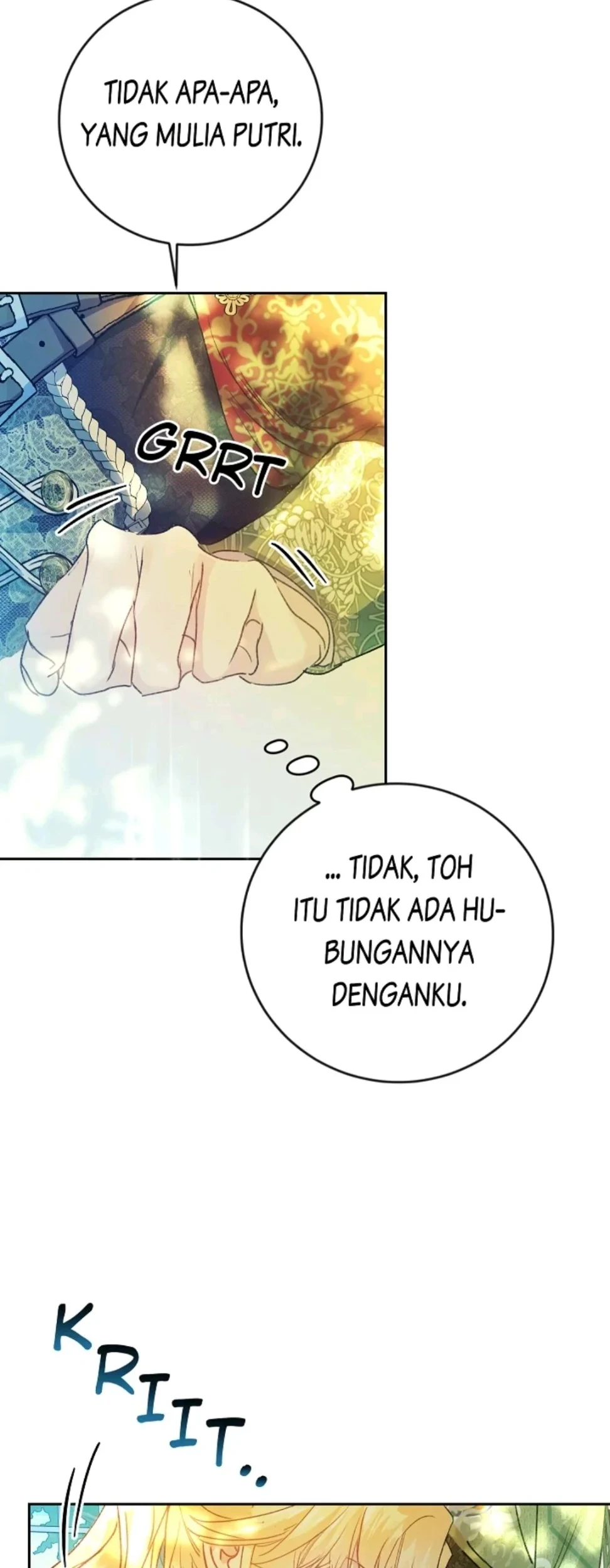 The Villainess Is a Marionette Chapter 4 Gambar 49