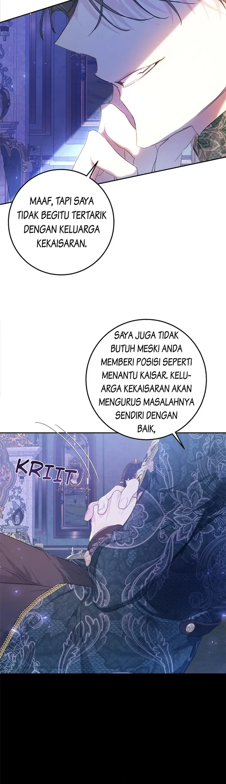 The Villainess Is a Marionette Chapter 40 Gambar 33