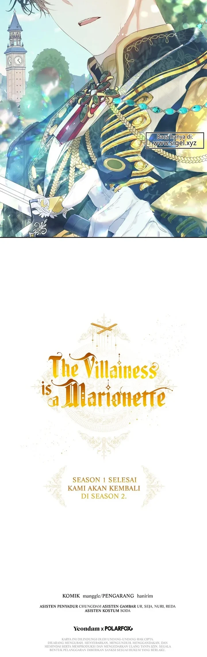 The Villainess Is a Marionette Chapter 45 Gambar 52