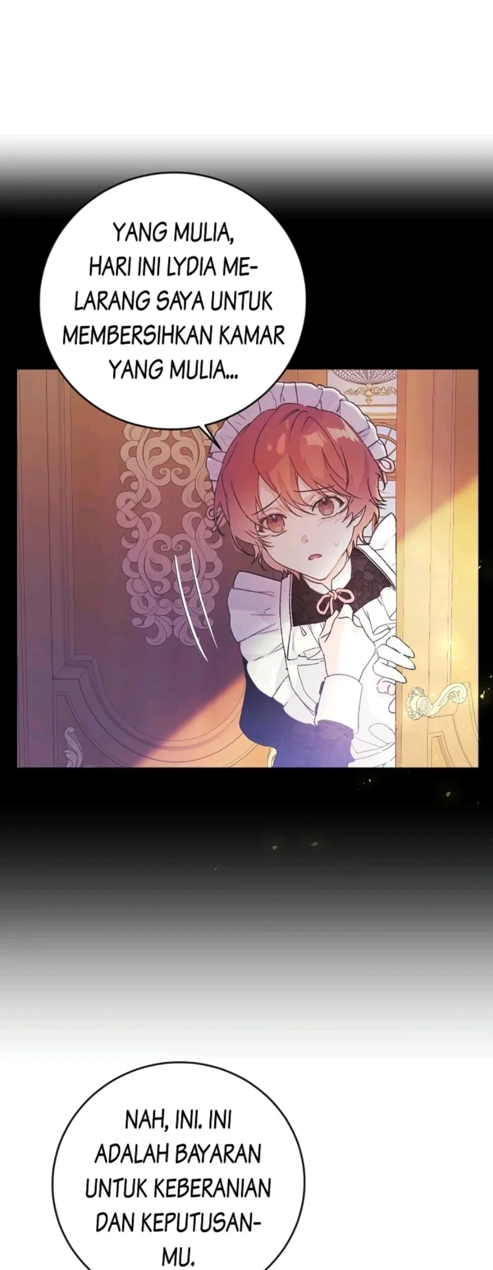 The Villainess Is a Marionette Chapter 6 Gambar 39