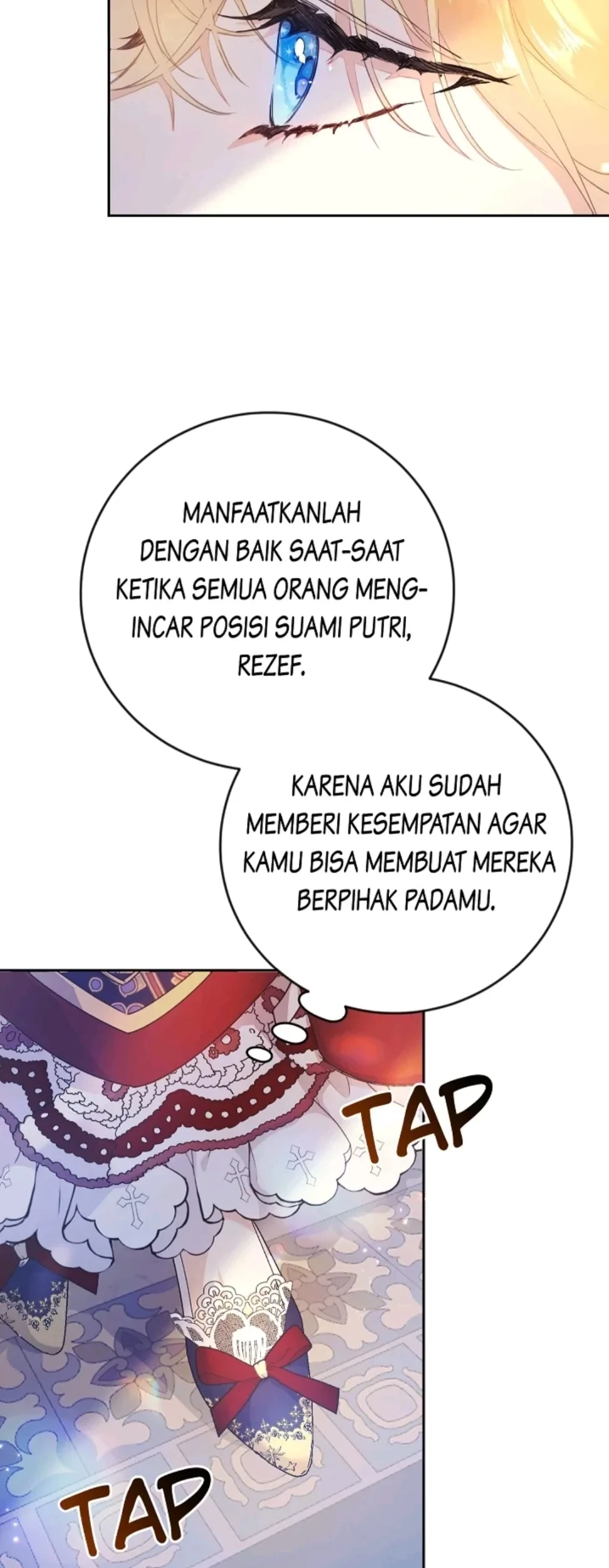 The Villainess Is a Marionette Chapter 8 Gambar 36