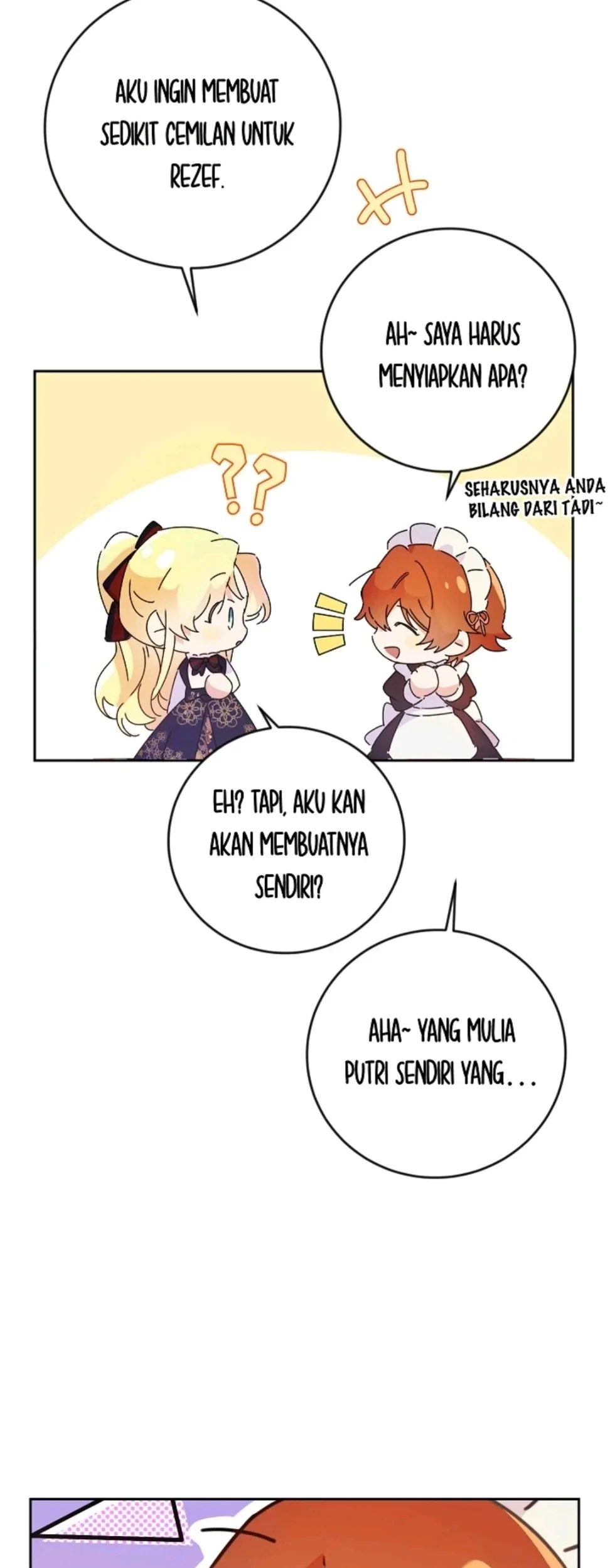 The Villainess Is a Marionette Chapter 8 Gambar 38