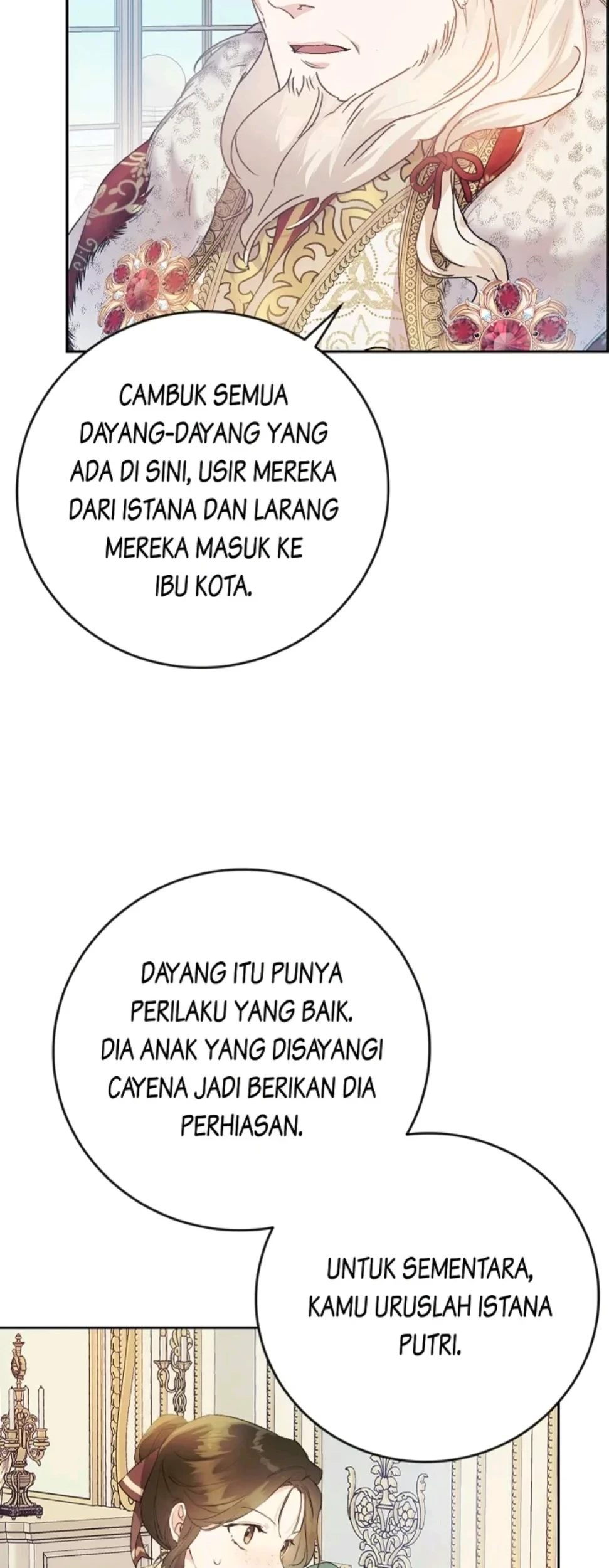 The Villainess Is a Marionette Chapter 14 Gambar 42