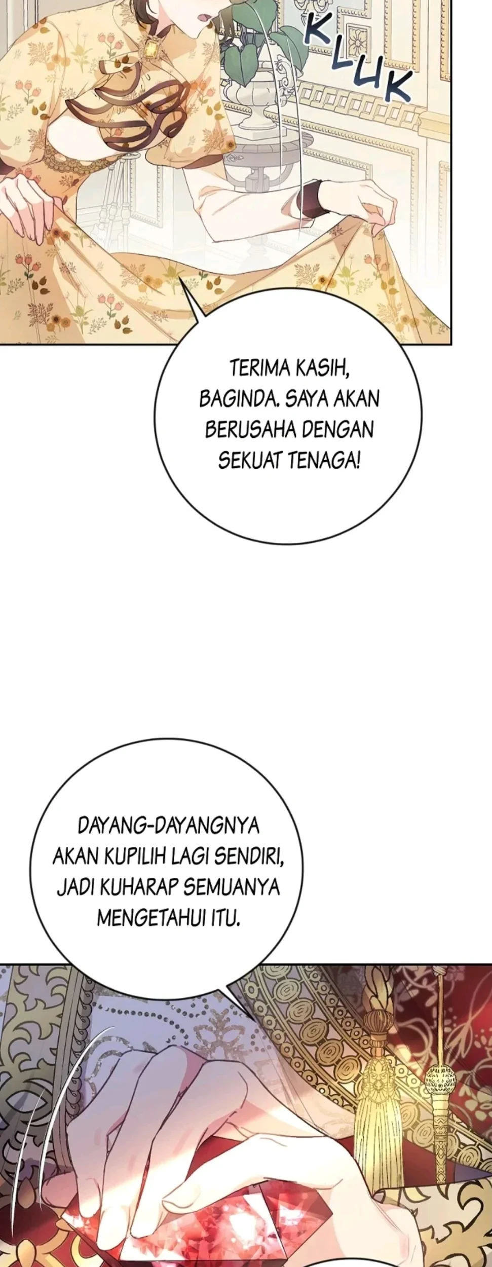 The Villainess Is a Marionette Chapter 14 Gambar 43