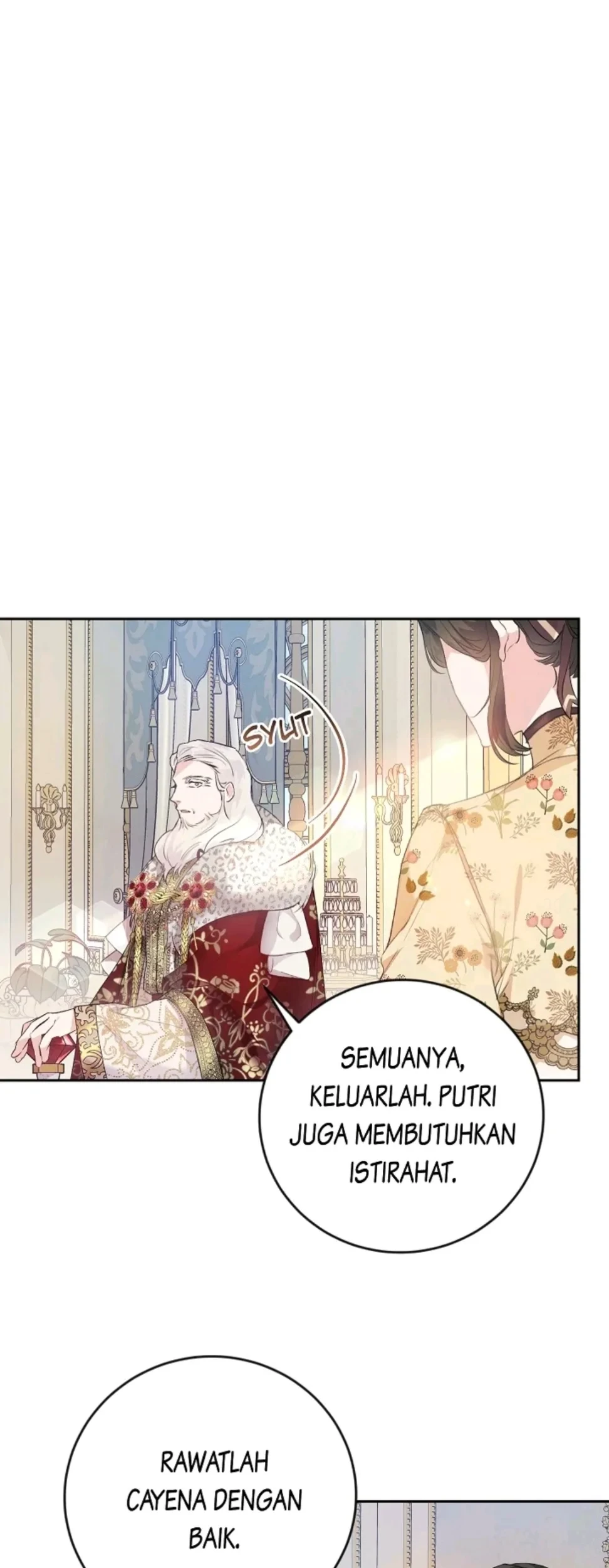 The Villainess Is a Marionette Chapter 14 Gambar 54