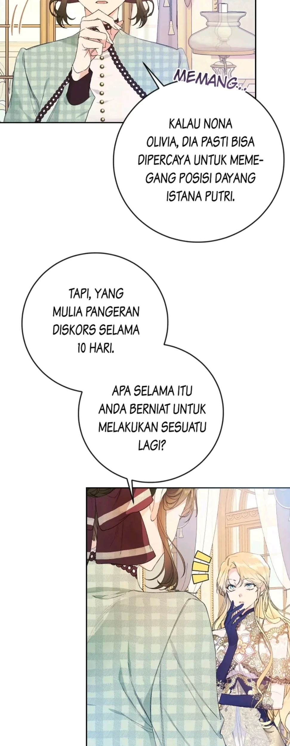 The Villainess Is a Marionette Chapter 16 Gambar 35