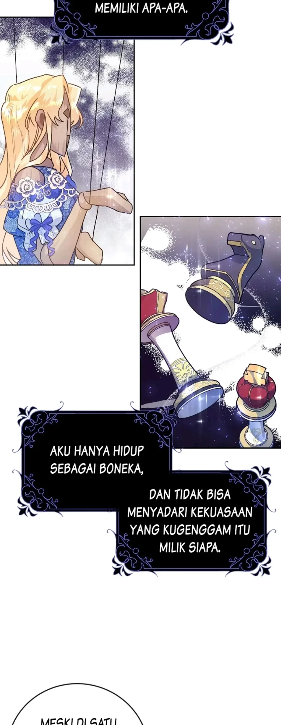 The Villainess Is a Marionette Chapter 3 Gambar 45