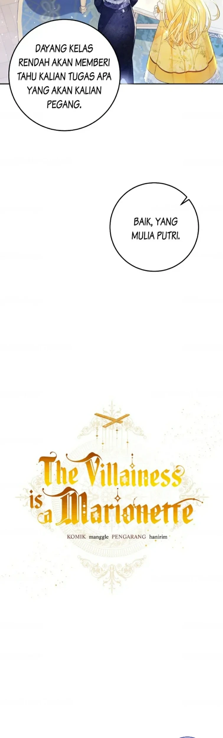 The Villainess Is a Marionette Chapter 33 Gambar 9
