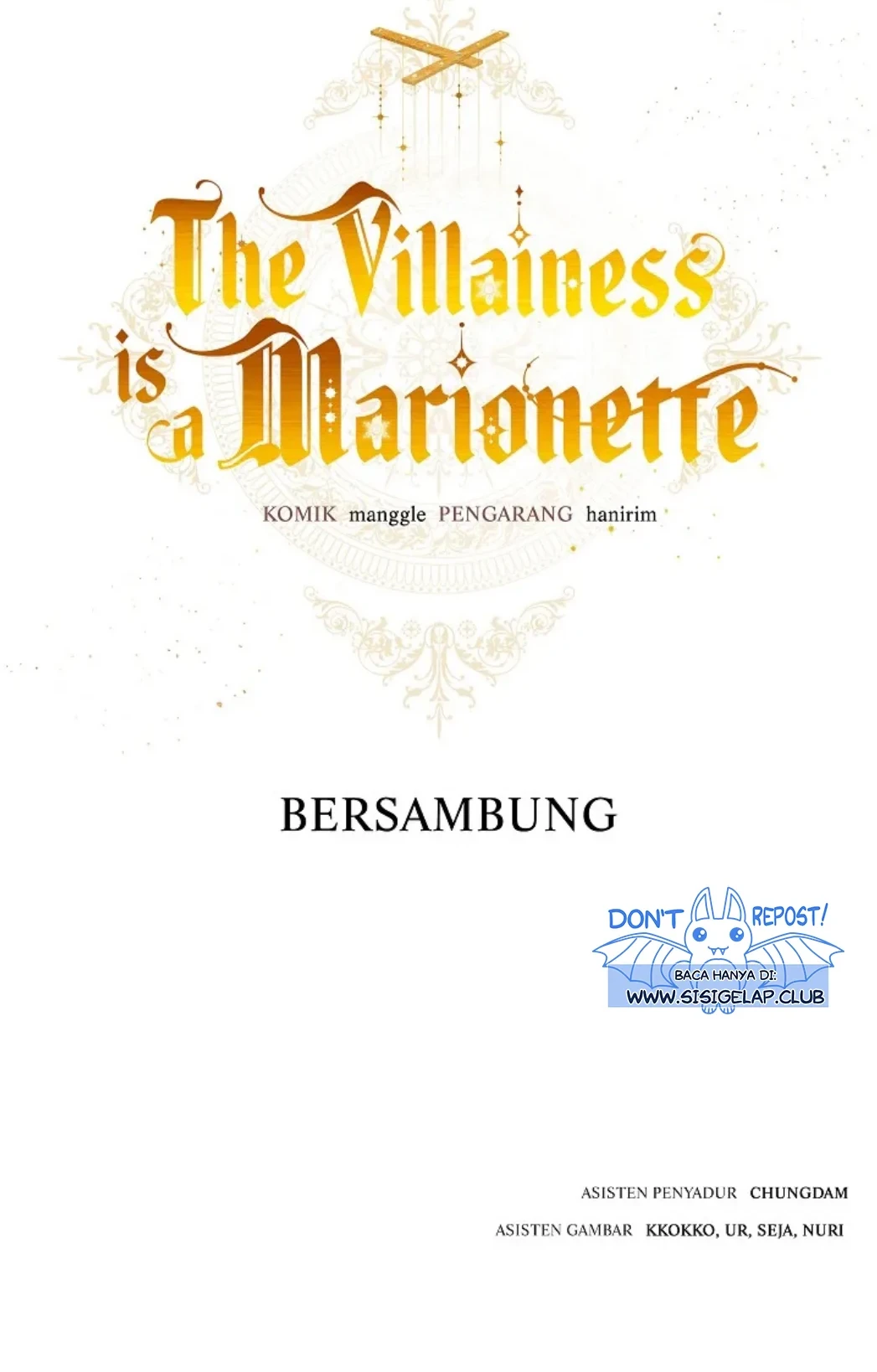 The Villainess Is a Marionette Chapter 38 Gambar 54