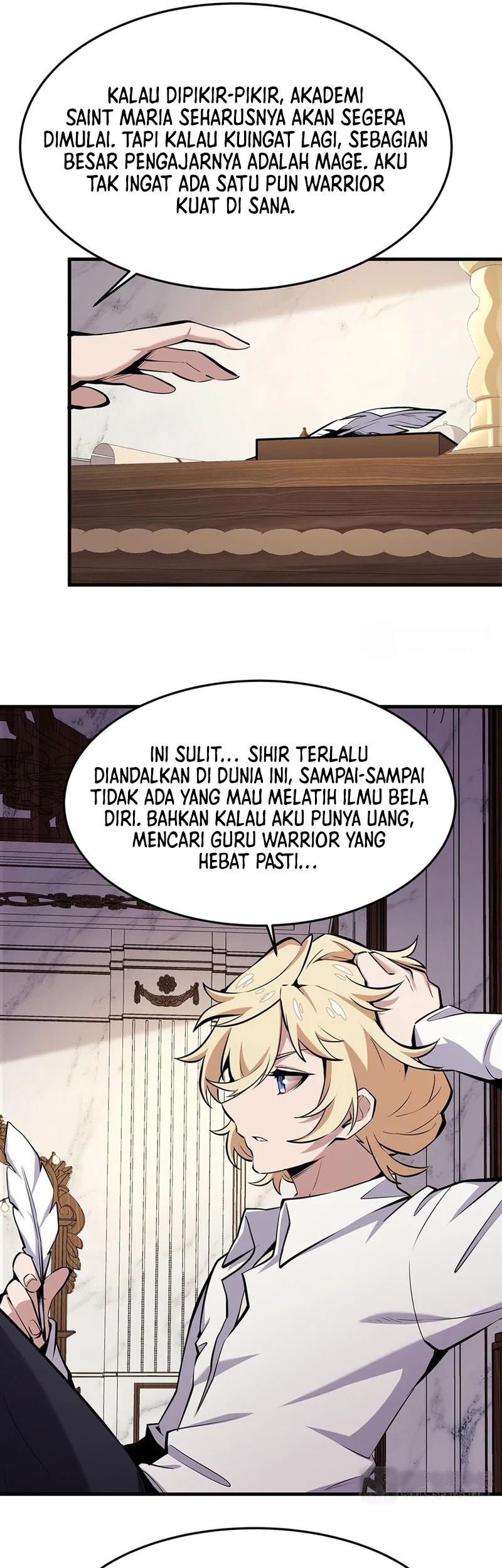 The Yellow-haired Villain in Female Main Character’s Novel wants Happiness Chapter 14 Gambar 34