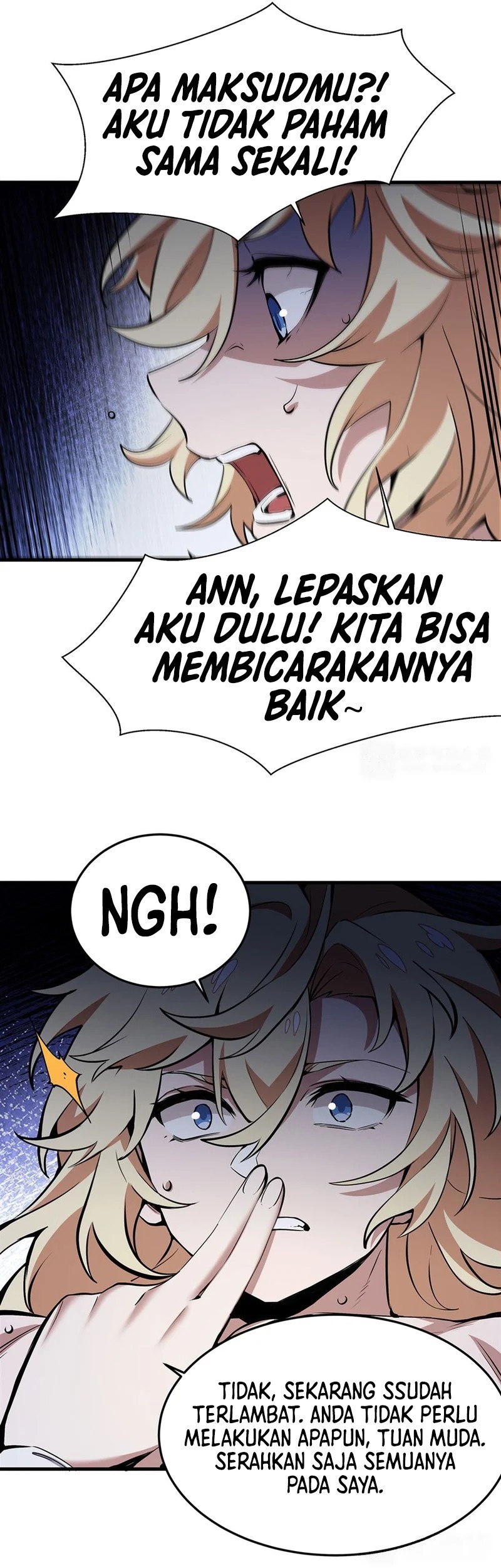 The Yellow-haired Villain in Female Main Character’s Novel wants Happiness Chapter 16 Gambar 34