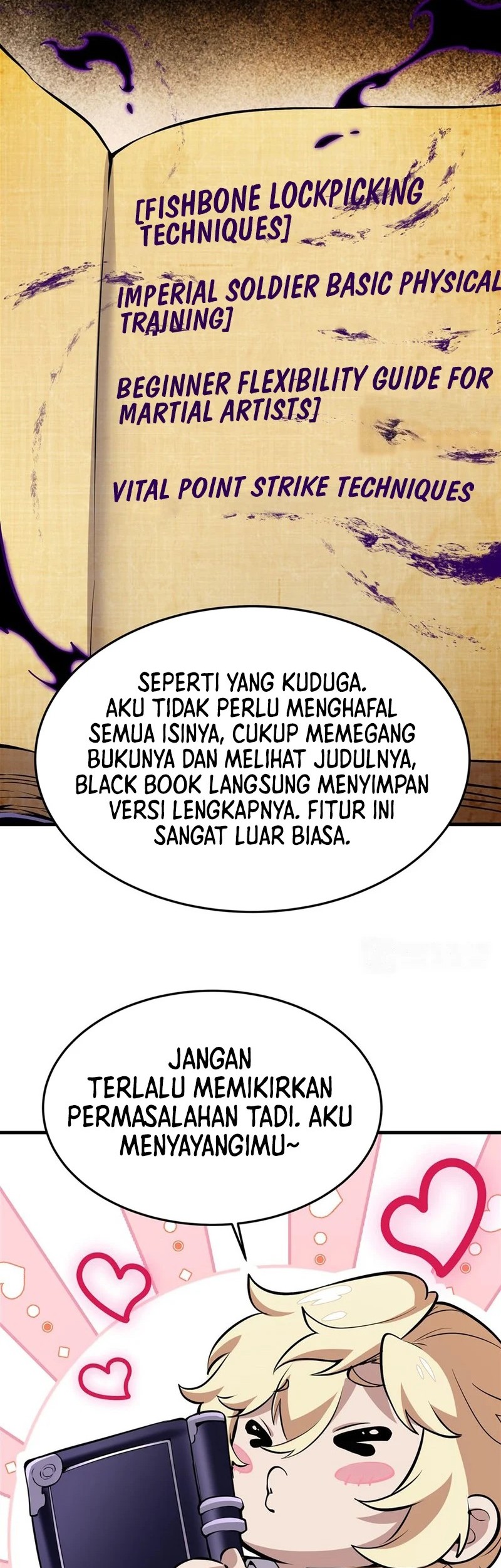 The Yellow-haired Villain in Female Main Character’s Novel wants Happiness Chapter 16 Gambar 14