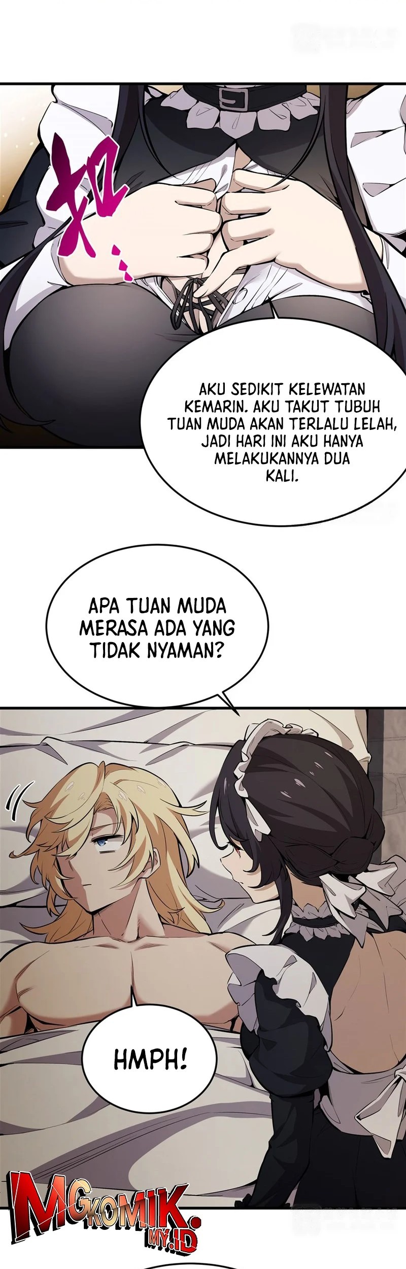 The Yellow-haired Villain in Female Main Character’s Novel wants Happiness Chapter 18 Gambar 28