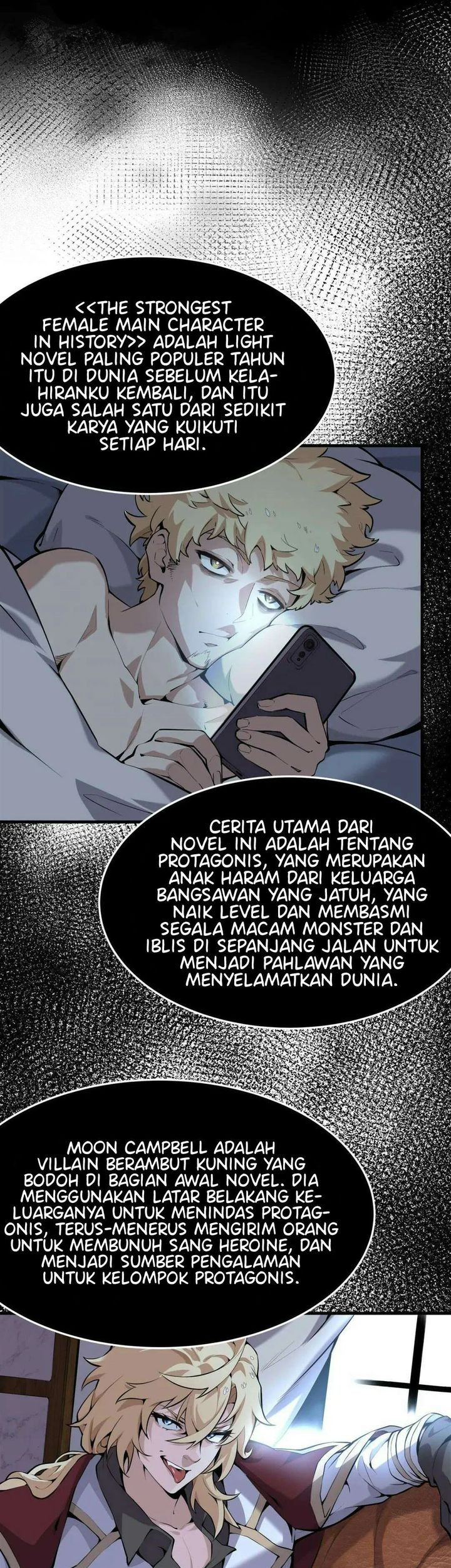 The Yellow-haired Villain in Female Main Character’s Novel wants Happiness Chapter 1 Gambar 12