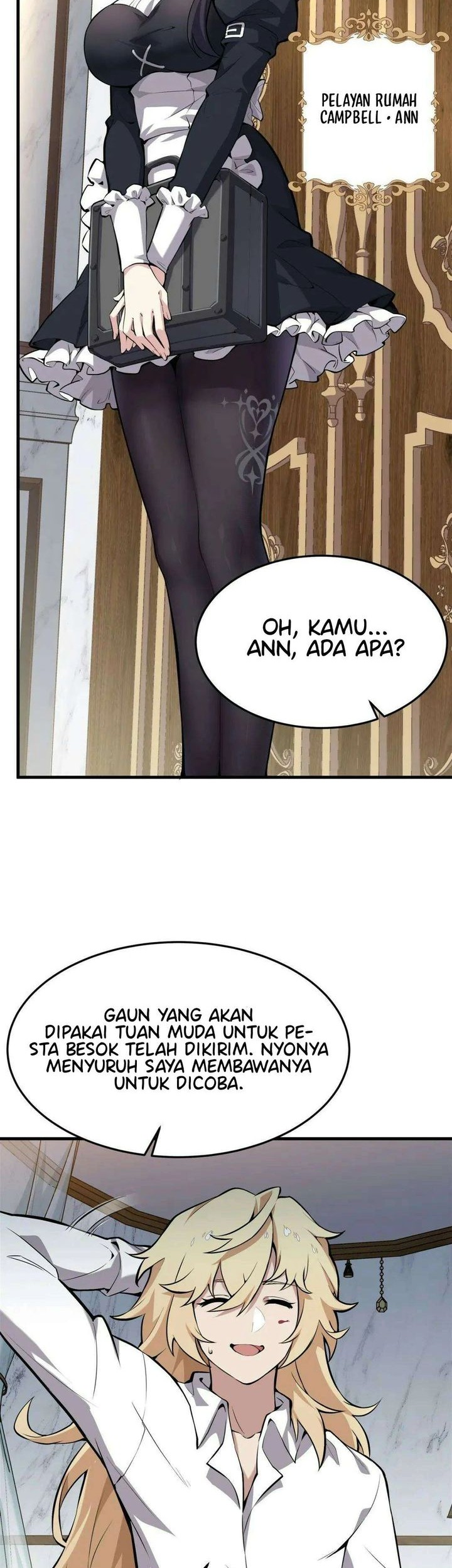 The Yellow-haired Villain in Female Main Character’s Novel wants Happiness Chapter 1 Gambar 16