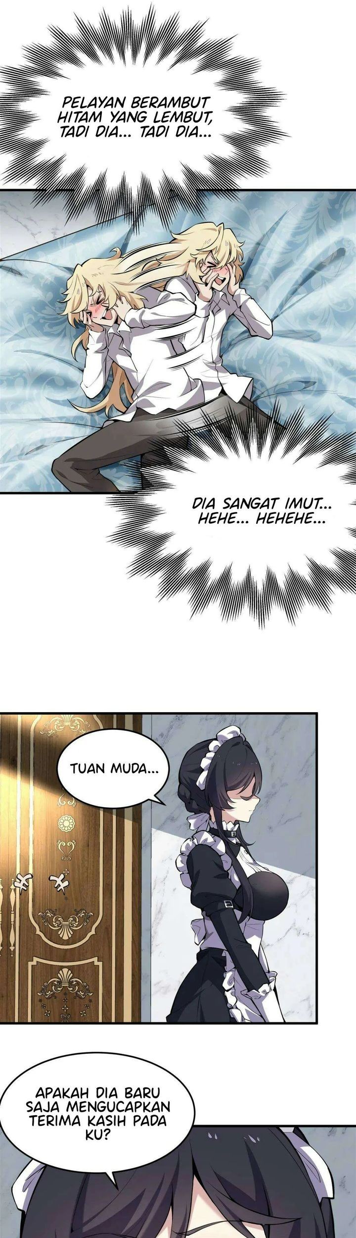 The Yellow-haired Villain in Female Main Character’s Novel wants Happiness Chapter 1 Gambar 24