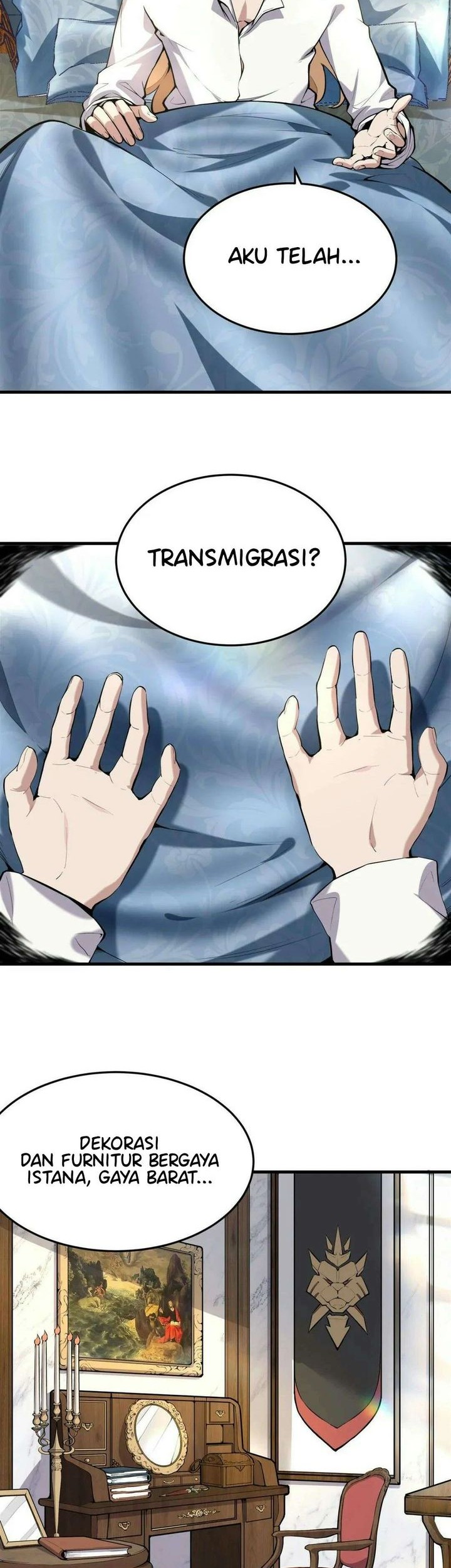 Manhua The Yellow-haired Villain in Female Main Character’s Novel wants Happiness Chapter 1 gambar nomor 2