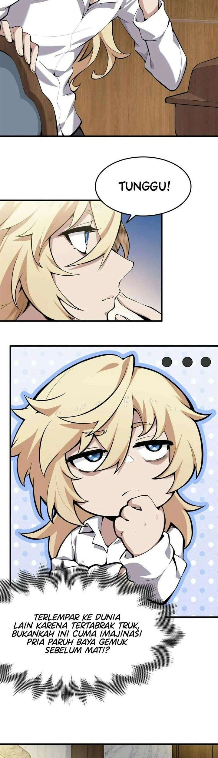 The Yellow-haired Villain in Female Main Character’s Novel wants Happiness Chapter 1 Gambar 5