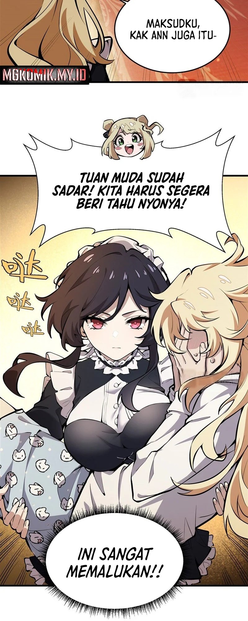 The Yellow-haired Villain in Female Main Character’s Novel wants Happiness Chapter 11 Gambar 15