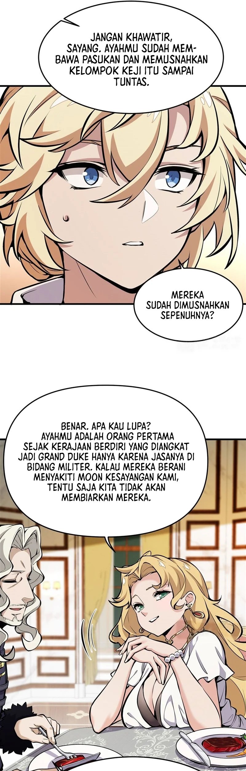 The Yellow-haired Villain in Female Main Character’s Novel wants Happiness Chapter 12 Gambar 28