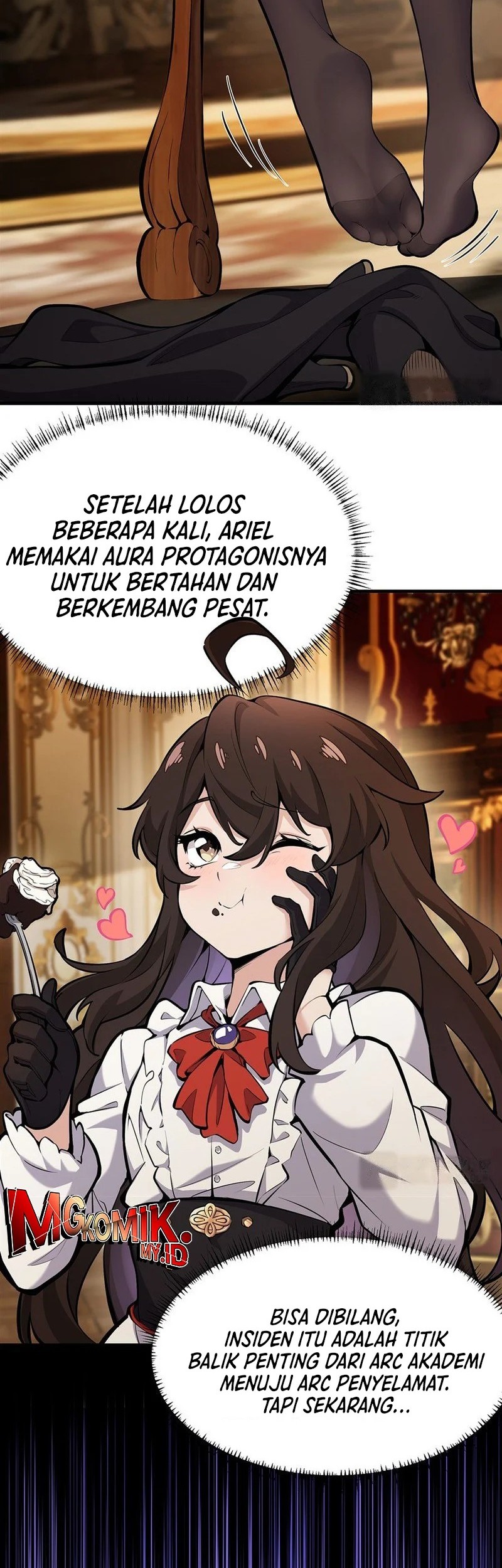 The Yellow-haired Villain in Female Main Character’s Novel wants Happiness Chapter 12 Gambar 35