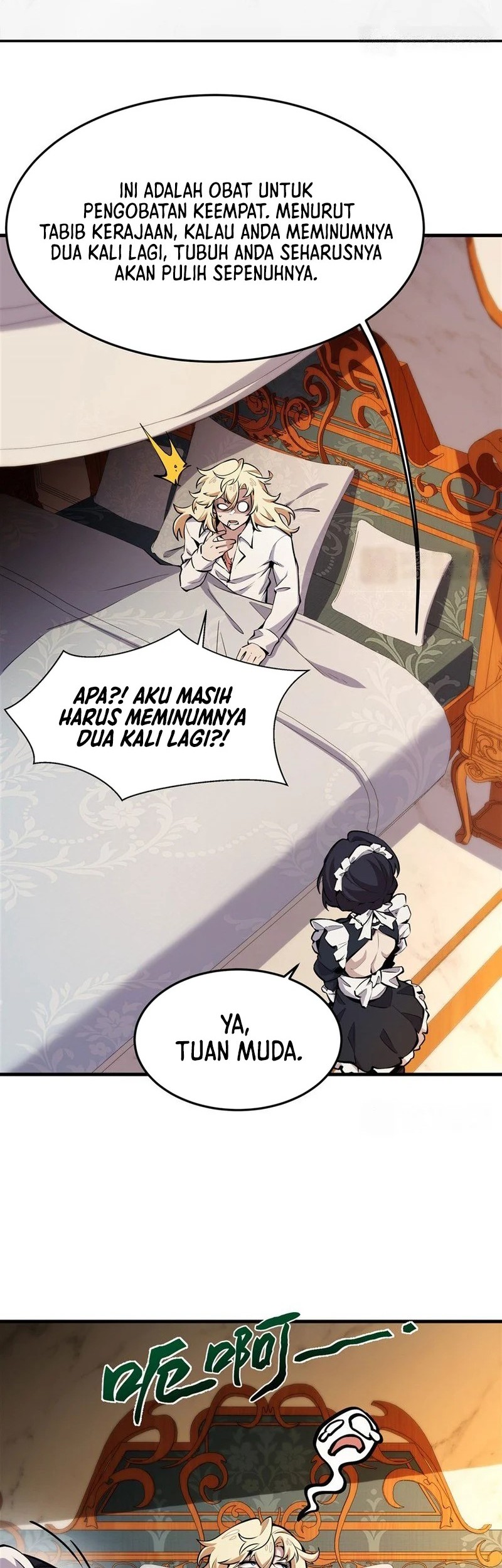 Manhua The Yellow-haired Villain in Female Main Character’s Novel wants Happiness Chapter 12 gambar nomor 2