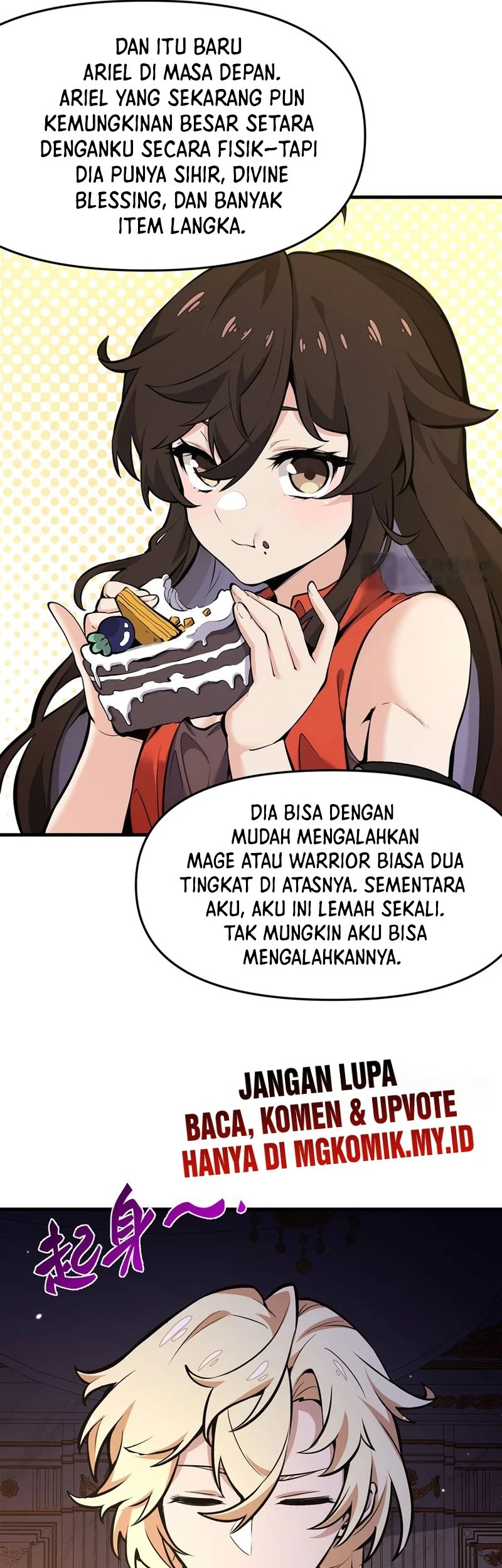 The Yellow-haired Villain in Female Main Character’s Novel wants Happiness Chapter 13 Gambar 13