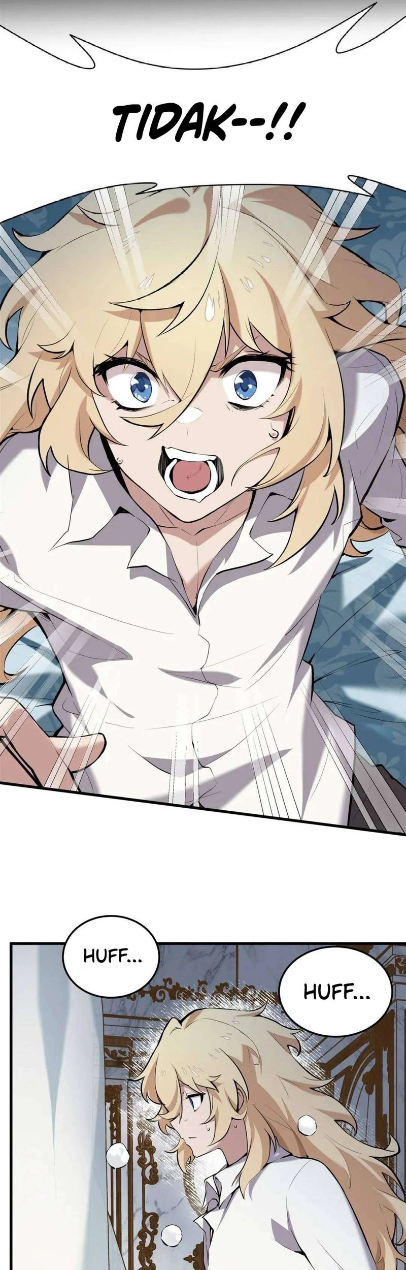 The Yellow-haired Villain in Female Main Character’s Novel wants Happiness Chapter 2 Gambar 19