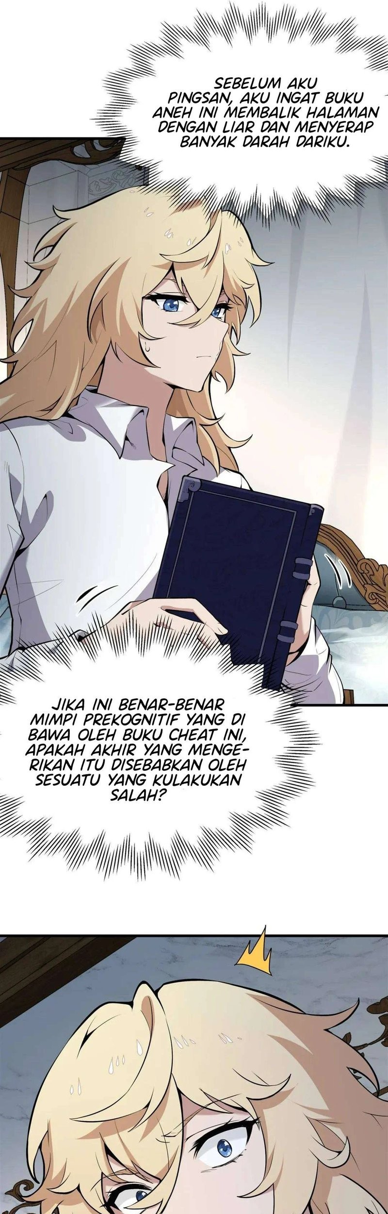 The Yellow-haired Villain in Female Main Character’s Novel wants Happiness Chapter 2 Gambar 22