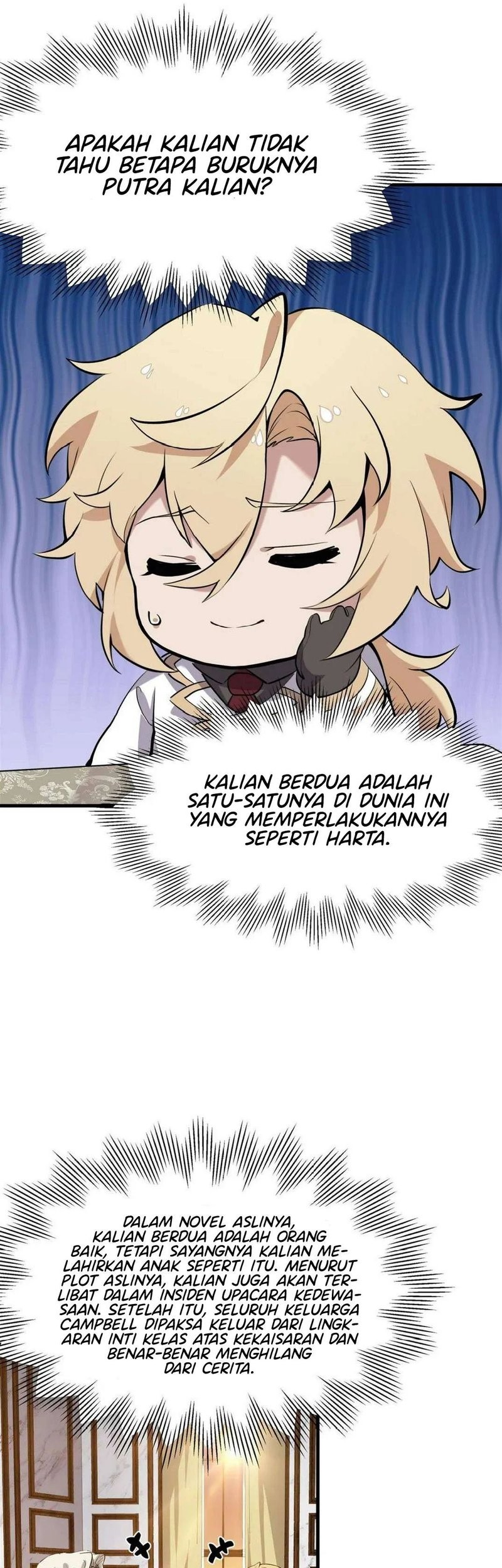 The Yellow-haired Villain in Female Main Character’s Novel wants Happiness Chapter 2 Gambar 37