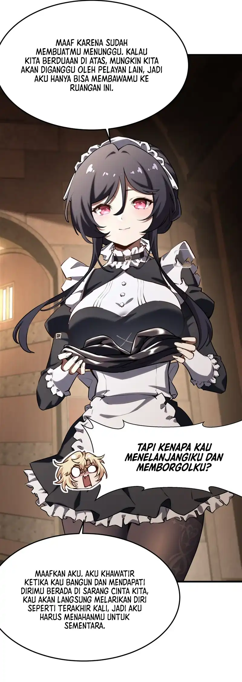 The Yellow-haired Villain in Female Main Character’s Novel wants Happiness Chapter 38 Gambar 31