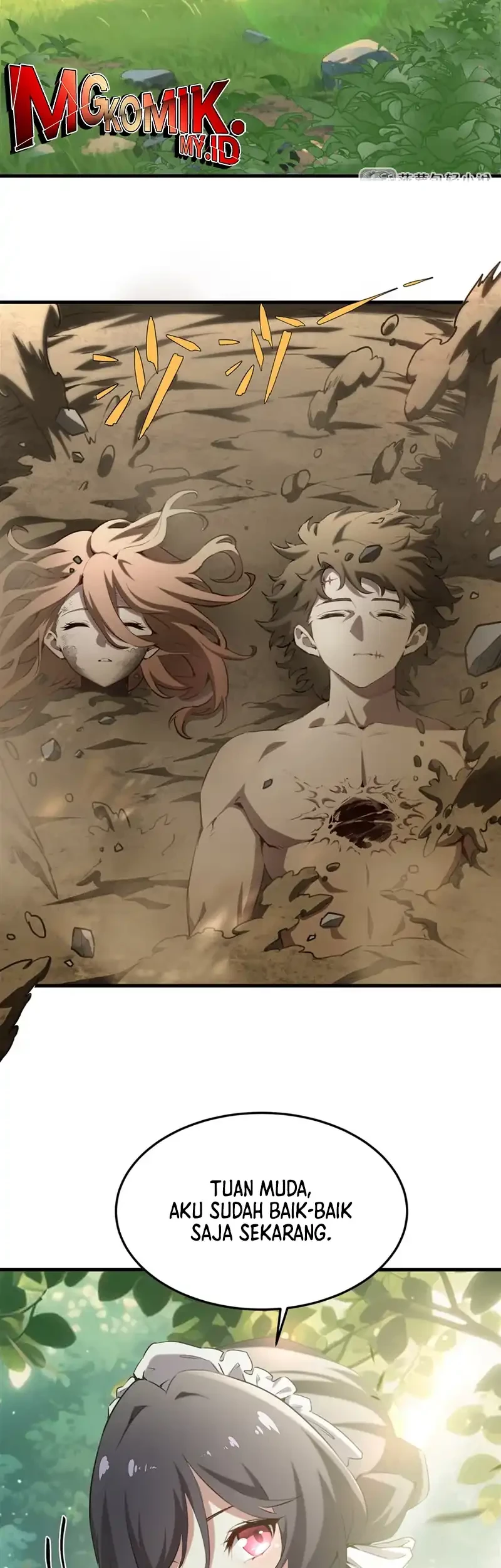 The Yellow-haired Villain in Female Main Character’s Novel wants Happiness Chapter 38 Gambar 3