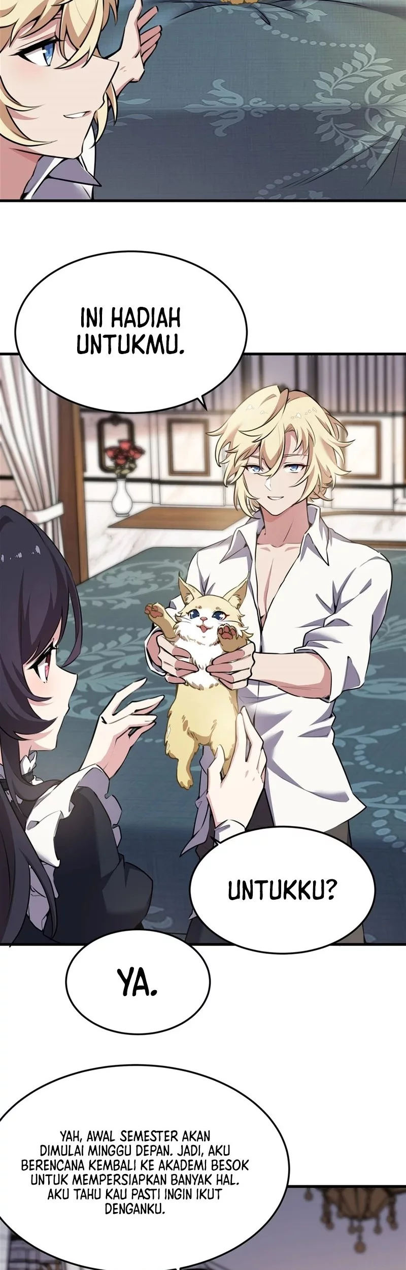 The Yellow-haired Villain in Female Main Character’s Novel wants Happiness Chapter 39 Gambar 18