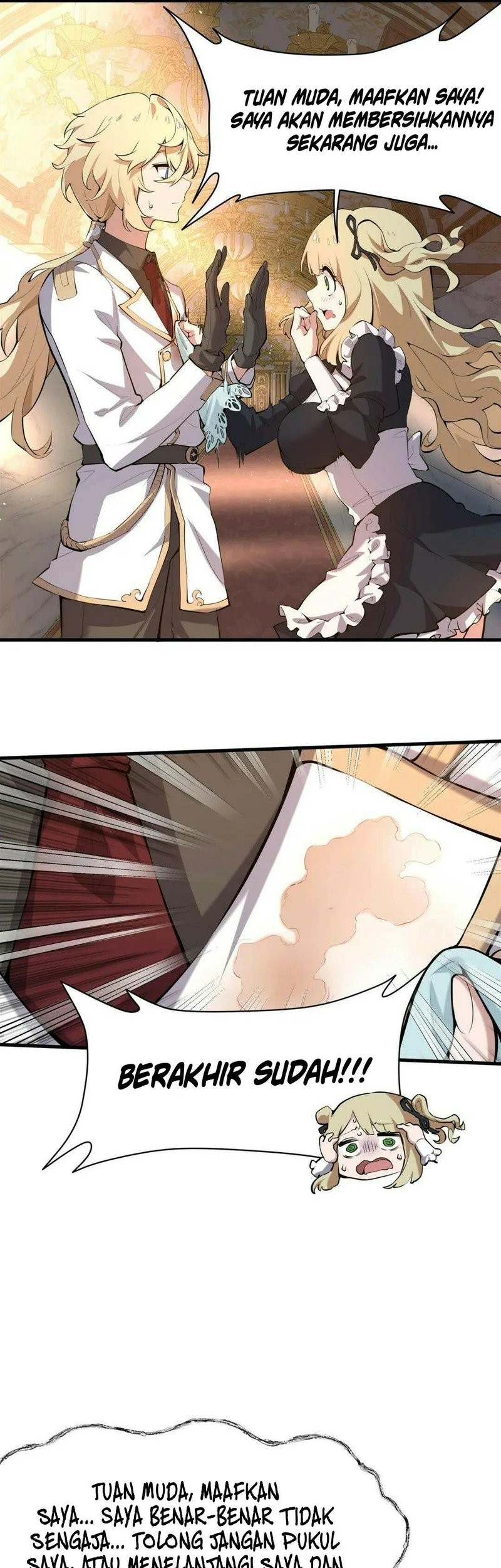 The Yellow-haired Villain in Female Main Character’s Novel wants Happiness Chapter 3 Gambar 7