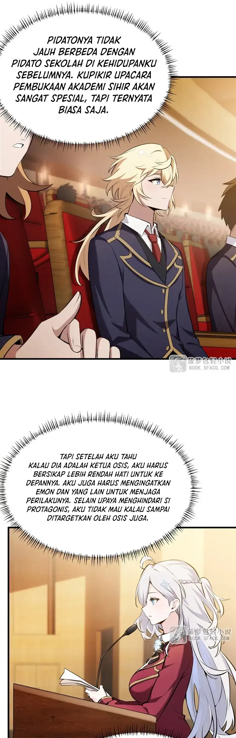 The Yellow-haired Villain in Female Main Character’s Novel wants Happiness Chapter 45 Gambar 21