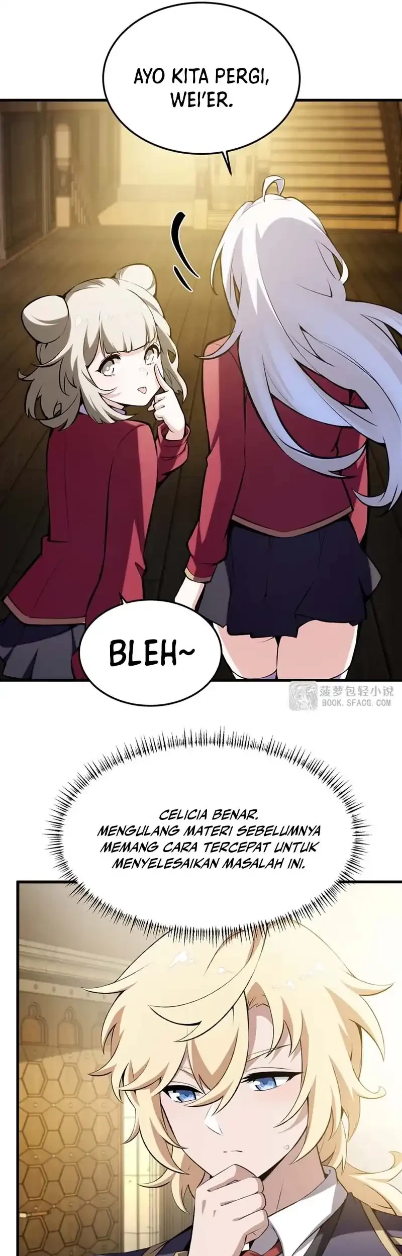 The Yellow-haired Villain in Female Main Character’s Novel wants Happiness Chapter 46 Gambar 25