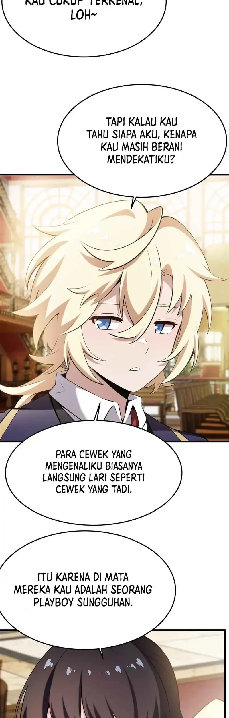 The Yellow-haired Villain in Female Main Character’s Novel wants Happiness Chapter 47 Gambar 29