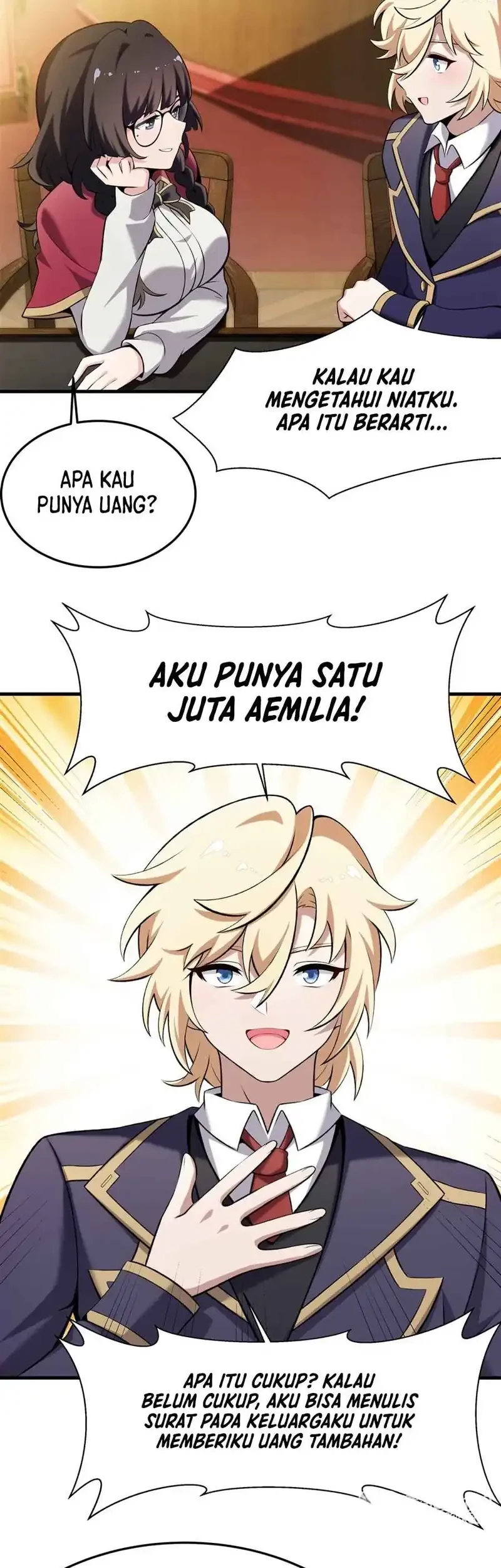 The Yellow-haired Villain in Female Main Character’s Novel wants Happiness Chapter 48 Gambar 21