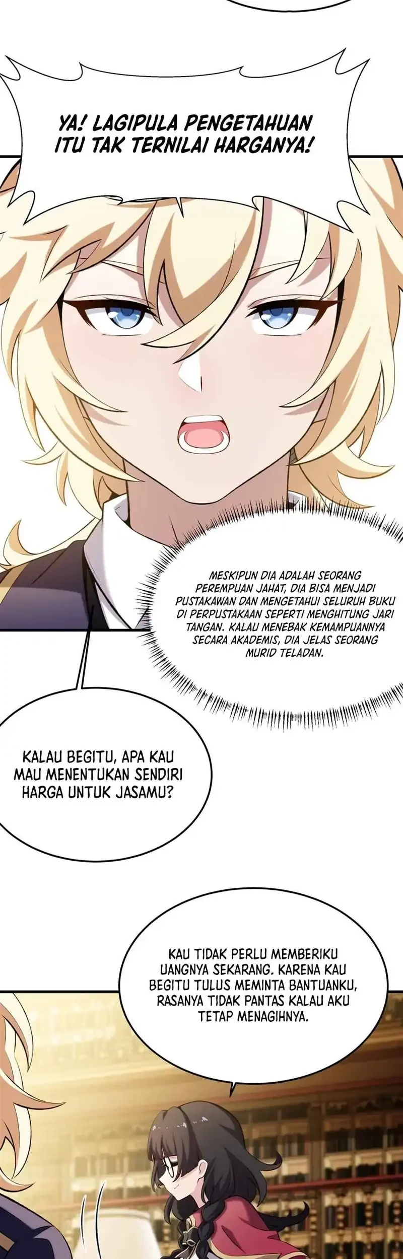 The Yellow-haired Villain in Female Main Character’s Novel wants Happiness Chapter 48 Gambar 23