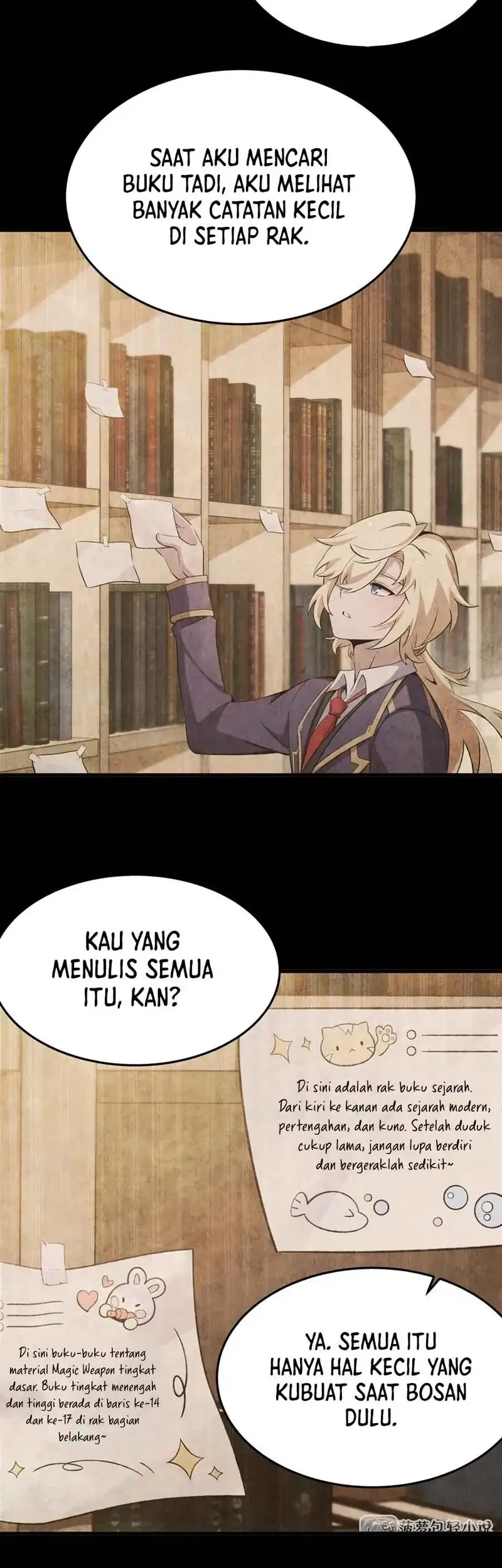 The Yellow-haired Villain in Female Main Character’s Novel wants Happiness Chapter 48 Gambar 13