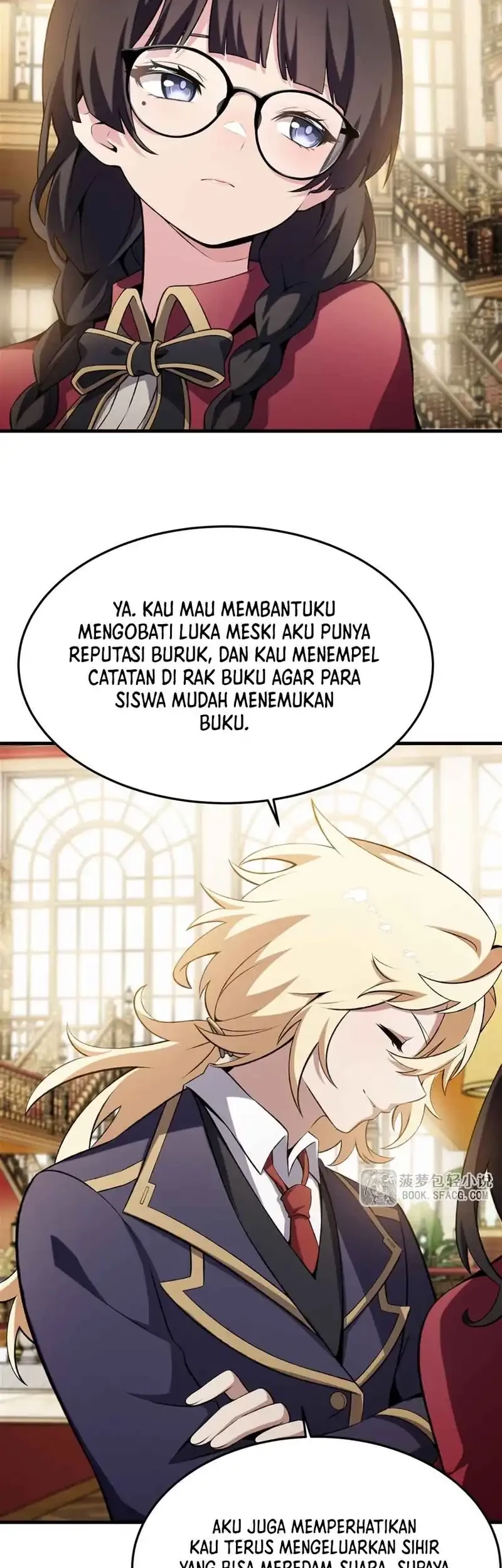 The Yellow-haired Villain in Female Main Character’s Novel wants Happiness Chapter 48 Gambar 15