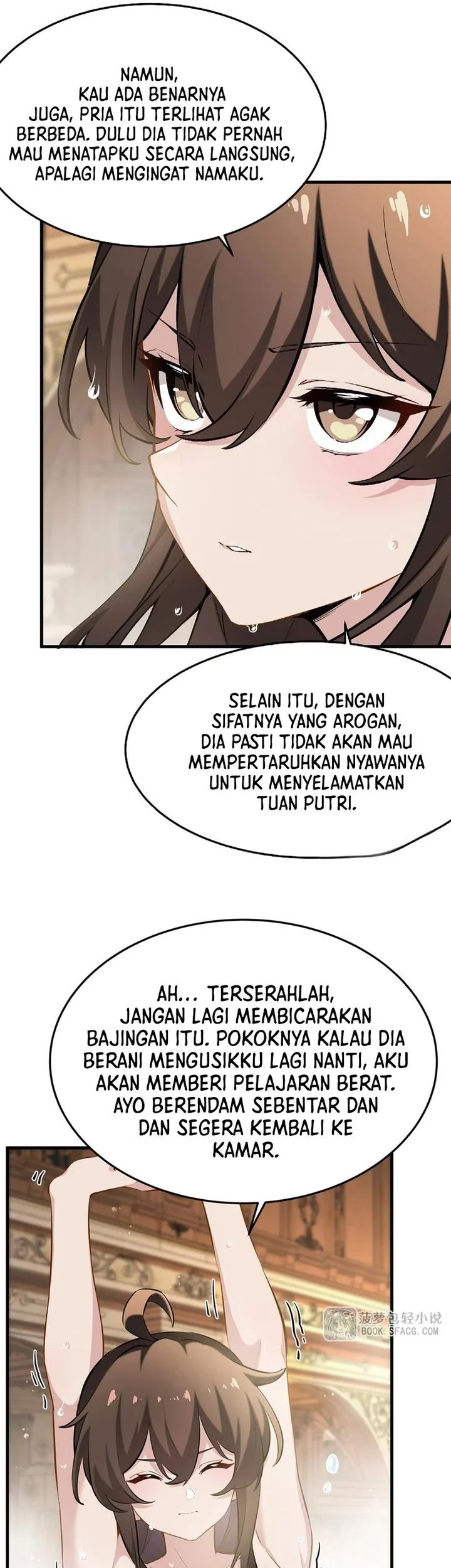 The Yellow-haired Villain in Female Main Character’s Novel wants Happiness Chapter 40 Gambar 18