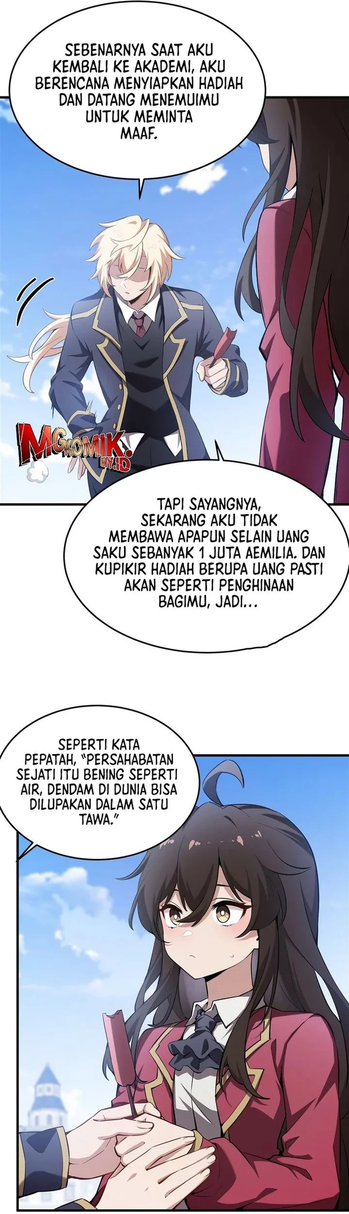 The Yellow-haired Villain in Female Main Character’s Novel wants Happiness Chapter 41 Gambar 27