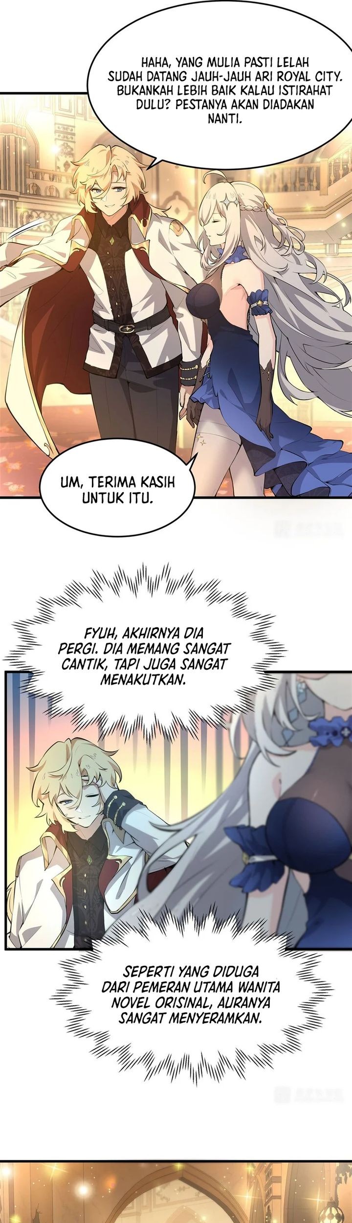 The Yellow-haired Villain in Female Main Character’s Novel wants Happiness Chapter 5 Gambar 7