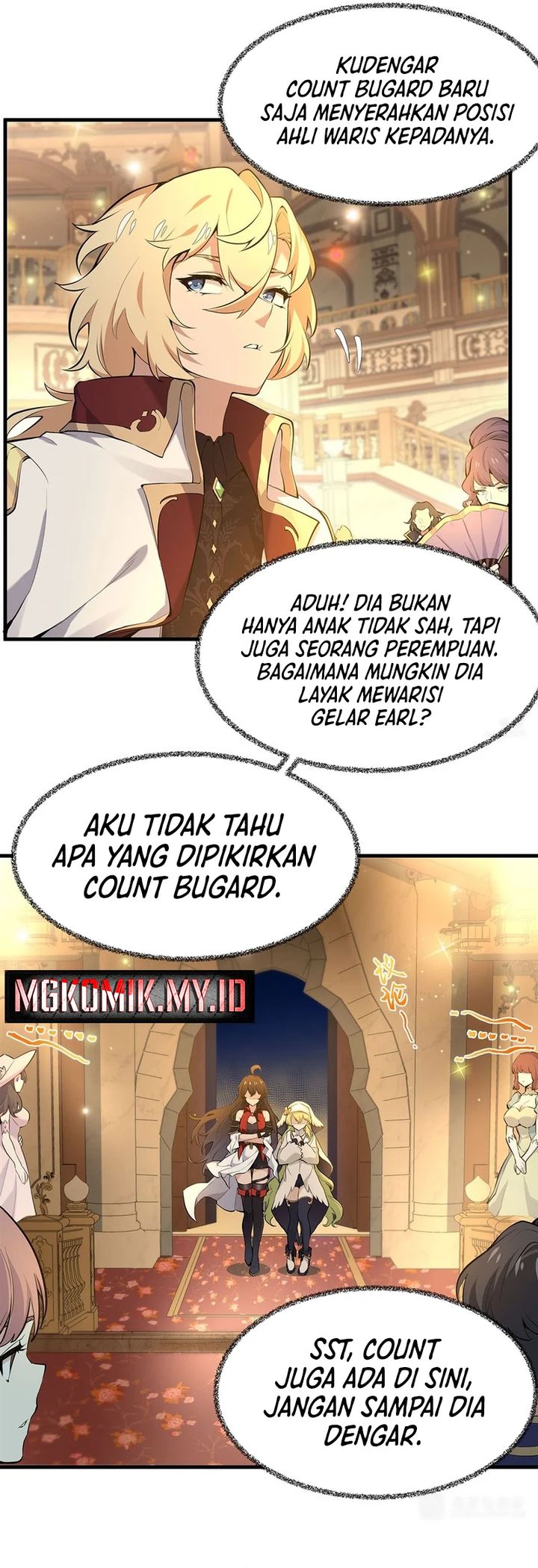 The Yellow-haired Villain in Female Main Character’s Novel wants Happiness Chapter 5 Gambar 11