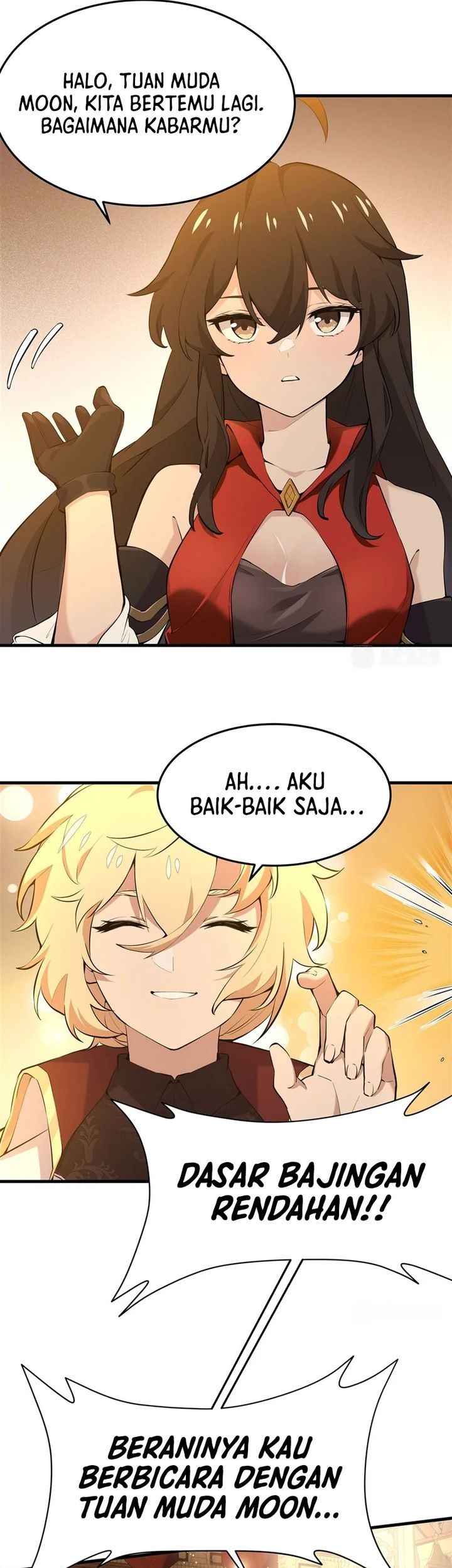 The Yellow-haired Villain in Female Main Character’s Novel wants Happiness Chapter 5 Gambar 14