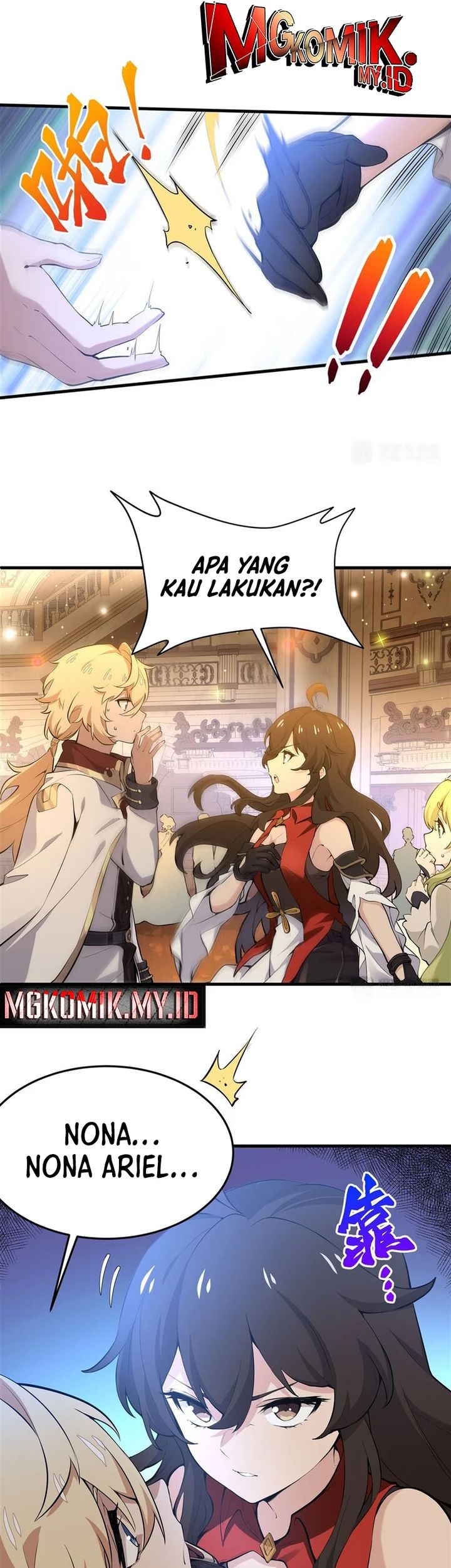 The Yellow-haired Villain in Female Main Character’s Novel wants Happiness Chapter 5 Gambar 20